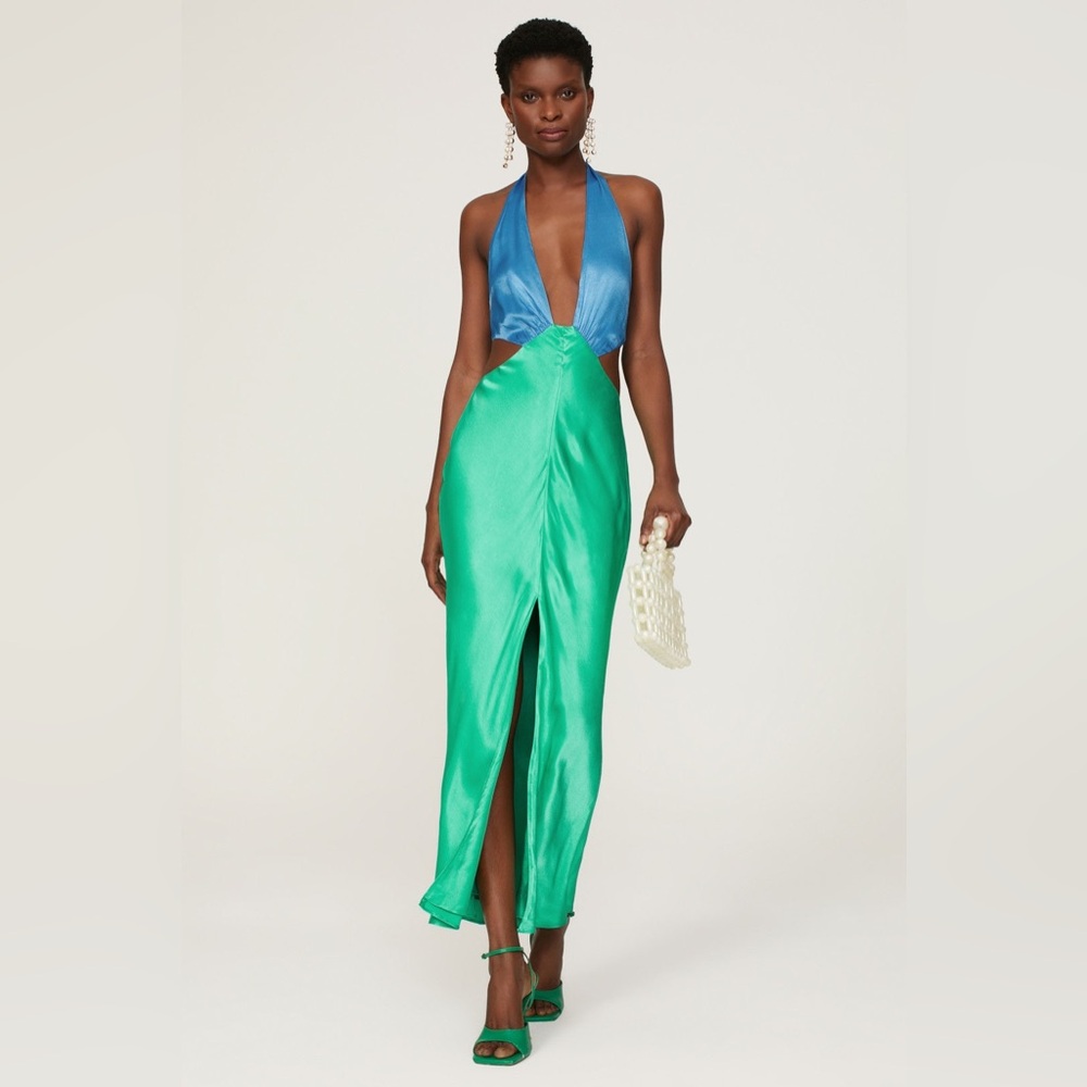 San Sloane Francesca Midi Dress‎ in Size Medium